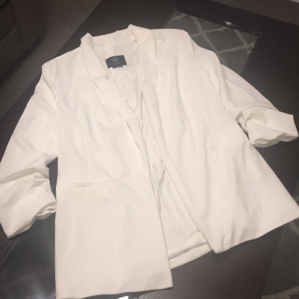Fashion nova ivory blazer